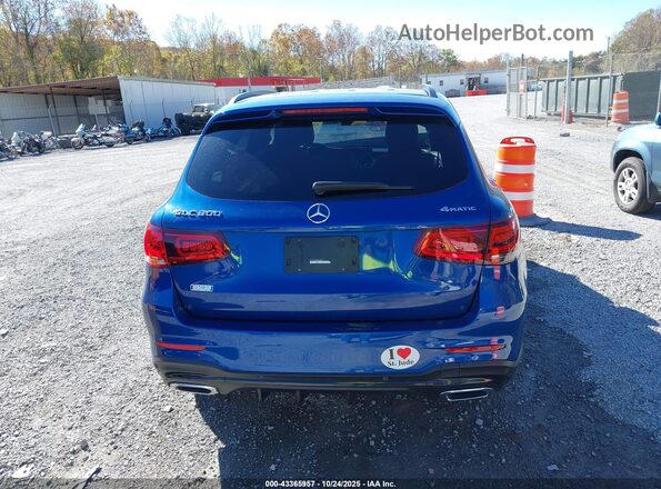 W1N0G8EB4NG080141 2022 MERCEDES-BENZ GLC 300 Blue 