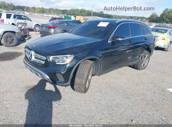 W1N0G8EB5LF809153 2020 MERCEDES-BENZ GLC 300 Black Առջևի ձախ երեք քառորդ տեսարան
