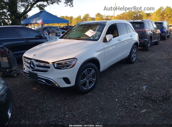 W1N0G8EB7MF895339 2021 MERCEDES-BENZ GLC 300 White Передня ліва чверть