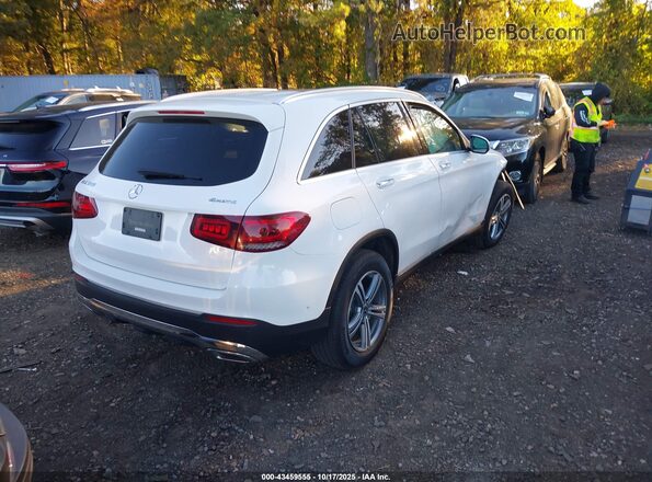 W1N0G8EB7MF895339 2021 MERCEDES-BENZ GLC 300 White Задня права чверть