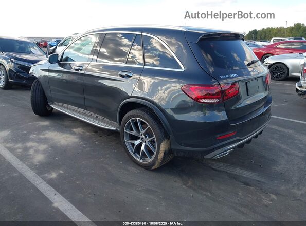 W1N0G8EB7MV322916 2021 MERCEDES-BENZ GLC 300 Gray Tył lewy