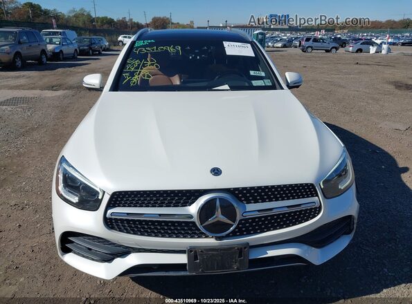 W1N0G8EB8LF825377 2020 MERCEDES-BENZ GLC 300 White ხელსაწყოთა პანელის ხედი