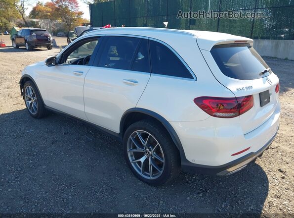 W1N0G8EB8LF825377 2020 MERCEDES-BENZ GLC 300 White უკანა მარცხენა
