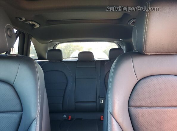 W1N0G8EB8MF882535 2021 MERCEDES-BENZ GLC-CLASS Black უკანა სავარძლების ხედი