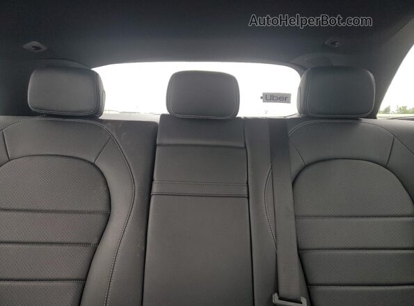 W1N0G8EB9MF922153 2021 MERCEDES-BENZ GLC-CLASS Black Rear seats view