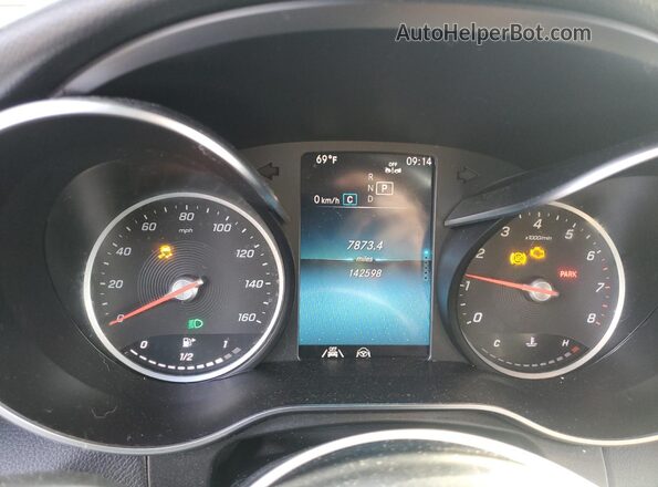 W1N0G8EBXLF789675 2020 MERCEDES-BENZ GLC-CLASS Угольный Вид щитка приборов