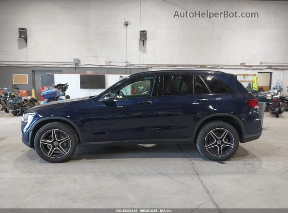 W1N0G8EBXMF896548 2021 MERCEDES-BENZ GLC 300 Dark Blue Панорамний вид салону 360°