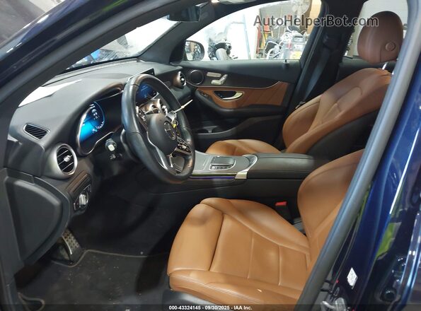 W1N0G8EBXMF896548 2021 MERCEDES-BENZ GLC 300 Dark Blue Вид салону спереду