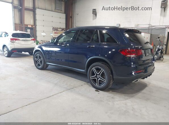 W1N0G8EBXMF896548 2021 MERCEDES-BENZ GLC 300 Dark Blue Задня ліва чверть