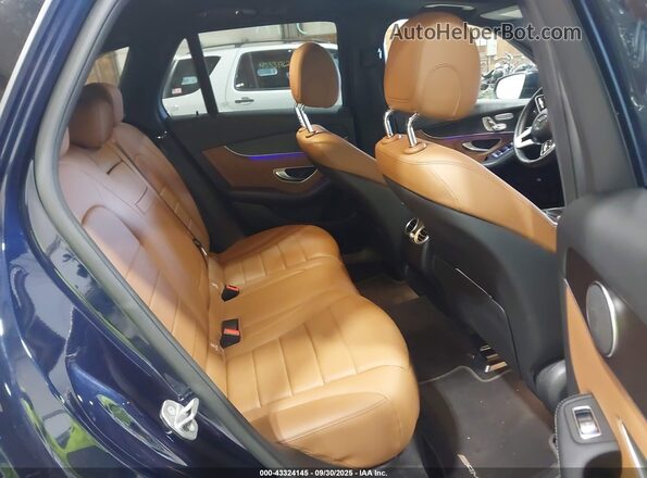 W1N0G8EBXMF896548 2021 MERCEDES-BENZ GLC 300 Dark Blue Вид наклейки з VIN-кодом