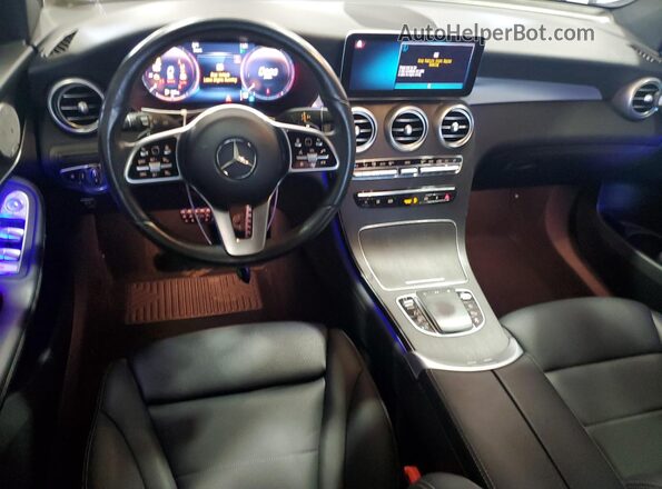 W1N0G8EBXMV319279 2021 MERCEDES-BENZ GLC-CLASS Black Widok deski rozdzielczej