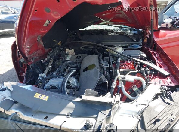 W1N0J8EB7MF969358 2021 MERCEDES-BENZ GLC 300 Red Вид ззаду