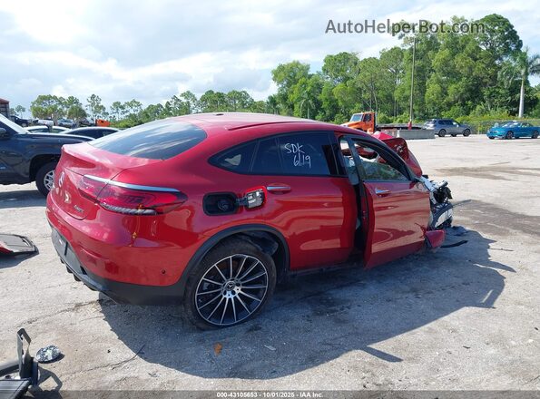 W1N0J8EB7MF969358 2021 MERCEDES-BENZ GLC 300 Red 