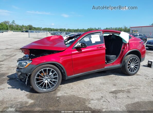 W1N0J8EB7MF969358 2021 MERCEDES-BENZ GLC 300 Red 