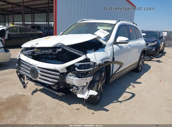 W1N4M4GB8SW402474 2025 MERCEDES-BENZ GLB-CLASS White Vista tres cuartos delantera izquierda