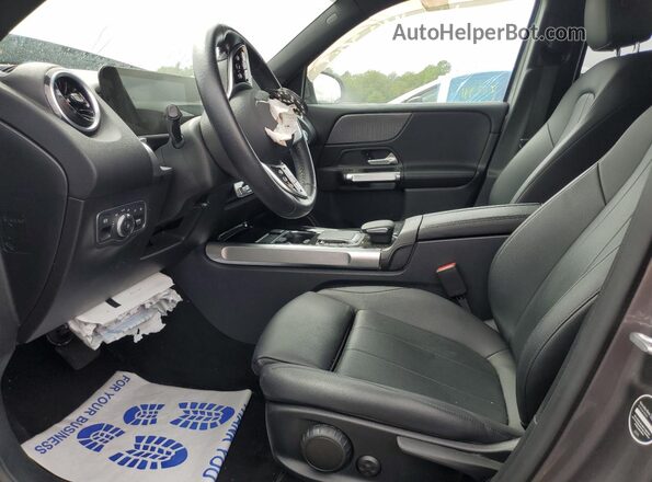 W1N4M4GBXNW205228 2022 MERCEDES-BENZ GLB-CLASS Charcoal Вид салону спереду