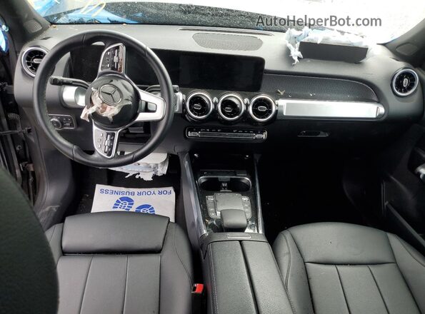 W1N4M4GBXNW205228 2022 MERCEDES-BENZ GLB-CLASS Charcoal Вид панелі приладів
