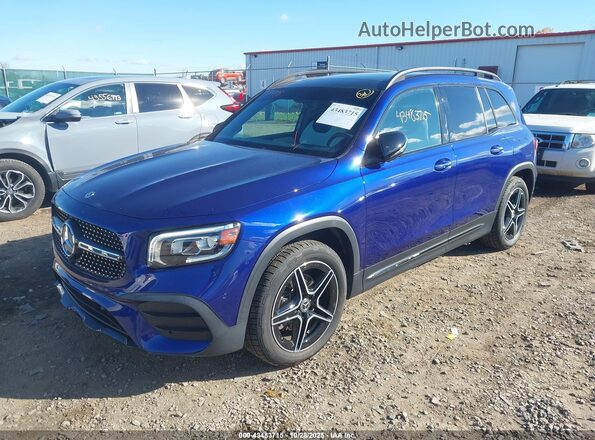 W1N4M4HB0LW020598 2020 MERCEDES-BENZ GLB-CLASS Blue წინა მარცხენა ხედი სამი მეოთხედიდან