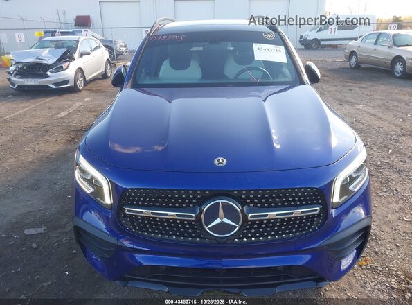 W1N4M4HB0LW020598 2020 MERCEDES-BENZ GLB-CLASS Blue წინა ხედი