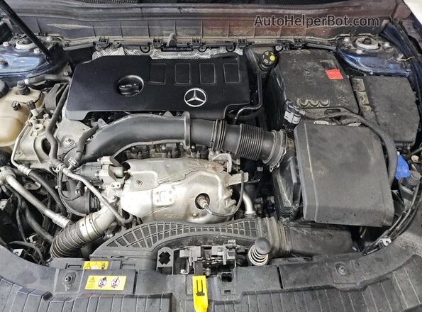 W1N4M4HB1LW024496 2020 MERCEDES-BENZ GLB-CLASS Blue წინა სალონის ხედი