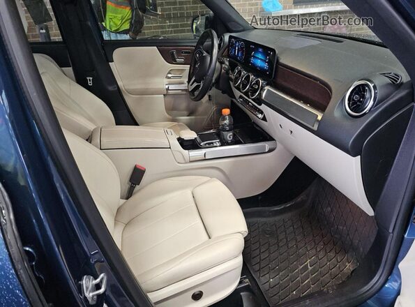 W1N4M4HB1LW024496 2020 MERCEDES-BENZ GLB-CLASS Blue წინა ხედი