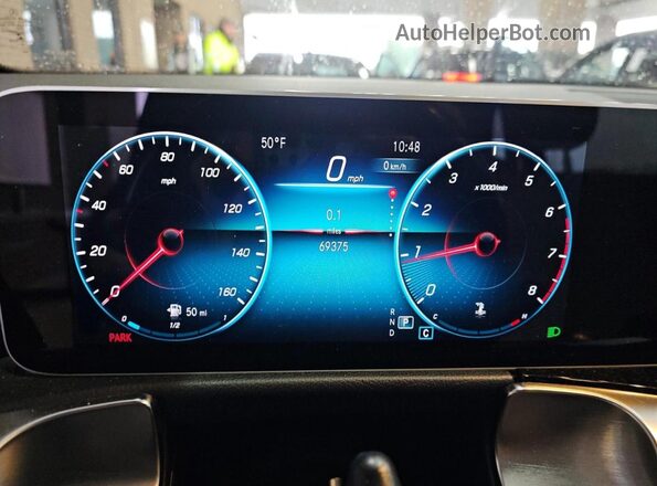 W1N4M4HB1LW024496 2020 MERCEDES-BENZ GLB-CLASS Blue წინა პანელის ხედი