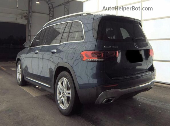 W1N4M4HB1LW024496 2020 MERCEDES-BENZ GLB-CLASS Blue უკანა მარჯვენა