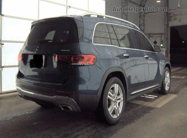 W1N4M4HB1LW024496 2020 MERCEDES-BENZ GLB-CLASS Blue წინა მარჯვენა