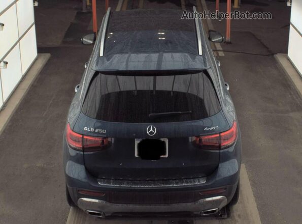 W1N4M4HB1LW024496 2020 MERCEDES-BENZ GLB-CLASS Blue ძრავის განყოფილების ხედი