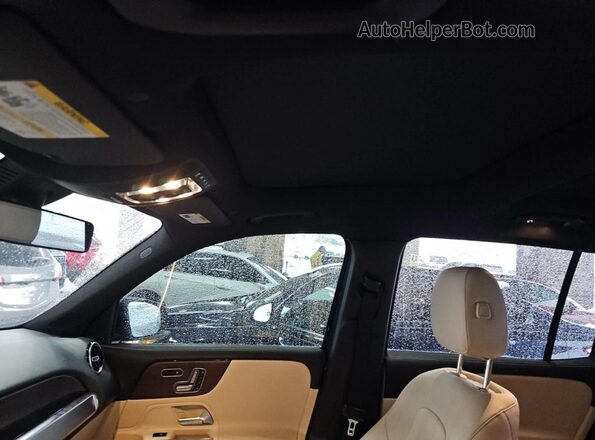 W1N4M4HB1LW024496 2020 MERCEDES-BENZ GLB-CLASS Blue VIN კოდის სტიკერის ხედი