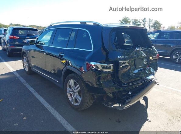 W1N4M4HB2MW107467 2021 MERCEDES-BENZ GLB-CLASS Черный Задняя левая четверть