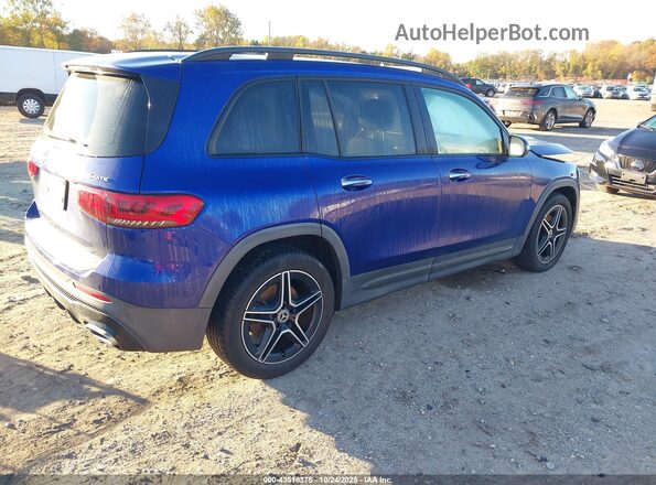 W1N4M4HB2MW109347 2021 MERCEDES-BENZ GLB-CLASS Blue Հետևի աջ