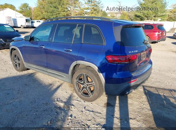 W1N4M4HB2MW109347 2021 MERCEDES-BENZ GLB-CLASS Blue Հետևի ձախ
