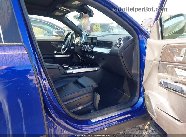 W1N4M4HB2MW109347 2021 MERCEDES-BENZ GLB-CLASS Blue Սալոնի դիմացի տեսք