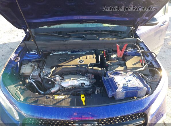W1N4M4HB2MW109347 2021 MERCEDES-BENZ GLB-CLASS Blue Հետևի տեսք