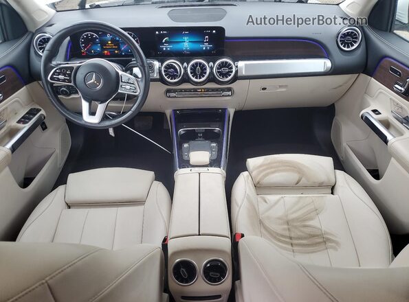 W1N4M4HB4PW309733 2023 MERCEDES-BENZ GLB-CLASS White წინა პანელის ხედი