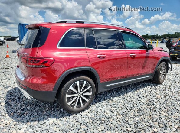W1N4M4HB6LW042296 2020 MERCEDES-BENZ GLB-CLASS Красный Задняя правая четверть