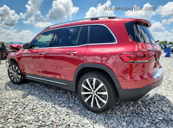 W1N4M4HB6LW042296 2020 MERCEDES-BENZ GLB-CLASS Красный Задняя левая четверть