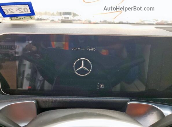 W1N4M4HB7LW036202 2020 MERCEDES-BENZ GLB-CLASS Белый 