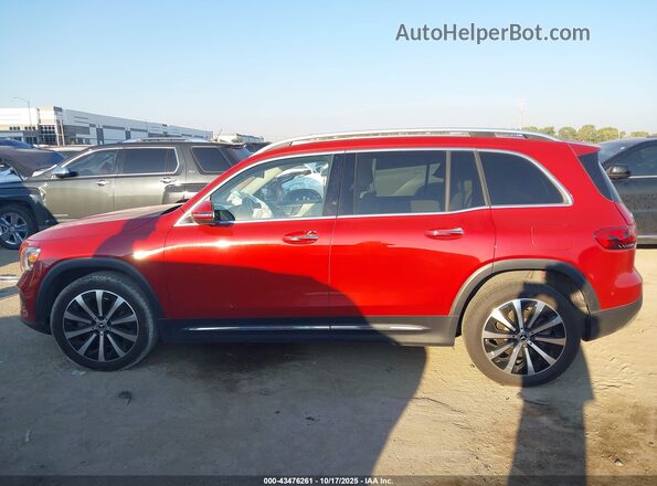 W1N4M4HB7MW109571 2021 MERCEDES-BENZ GLB-CLASS Red უკანა სალონის ხედი
