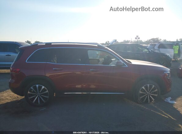 W1N4M4HB7MW109571 2021 MERCEDES-BENZ GLB-CLASS Red ხელსაწყოთა პანელის ხედი