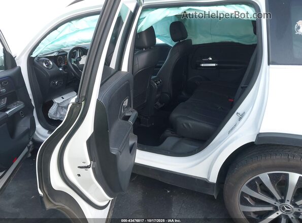 W1N4M4HB8PW302560 2023 MERCEDES-BENZ GLB-CLASS White Widok naklejki z numerem VIN