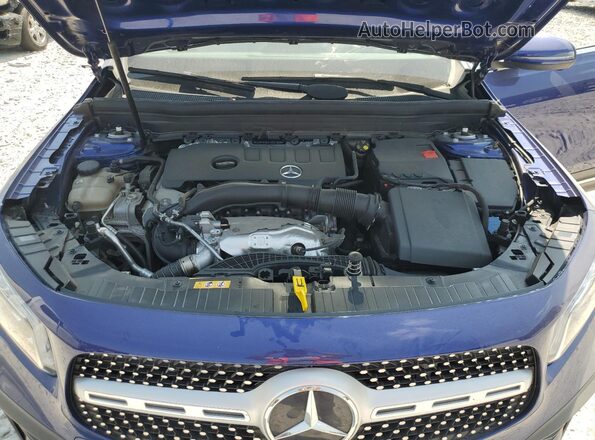 W1N4M4HB9LW031826 2020 MERCEDES-BENZ GLB-CLASS Blue Engine compartment view