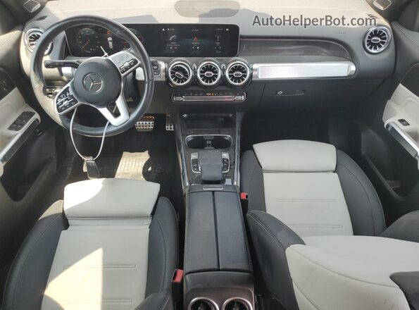 W1N4M4HB9LW031826 2020 MERCEDES-BENZ GLB-CLASS Blue Dashboard view