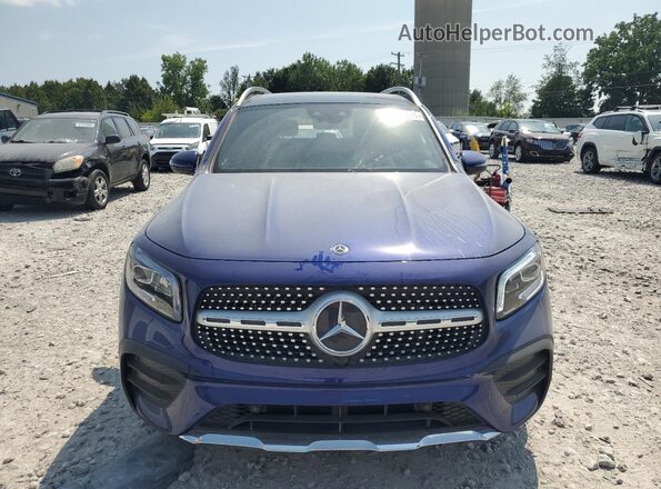 W1N4M4HB9LW031826 2020 MERCEDES-BENZ GLB-CLASS Blue Front view