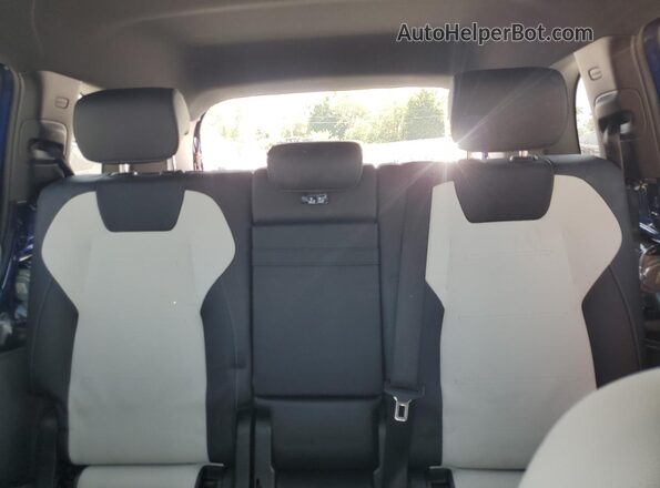 W1N4M4HB9LW031826 2020 MERCEDES-BENZ GLB-CLASS Blue Rear seats view