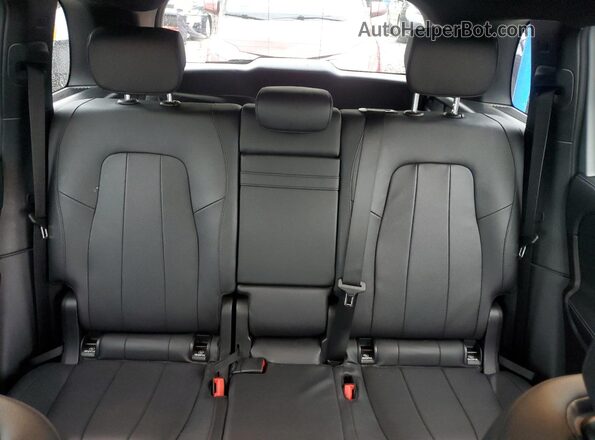 W1N4M4HB9LW050506 2020 MERCEDES-BENZ GLB-CLASS Silver Вид задніх сидінь