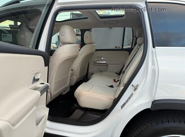 W1N4M4HB9LW055219 2020 MERCEDES-BENZ GLB-CLASS White VIN sticker view