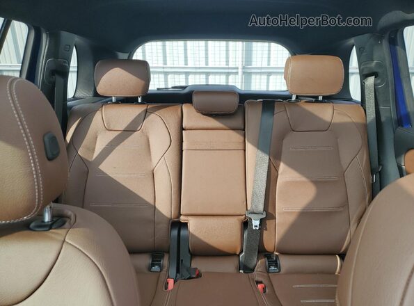 W1N4M4HB9MW102198 2021 MERCEDES-BENZ GLB-CLASS Blue Rear seats view