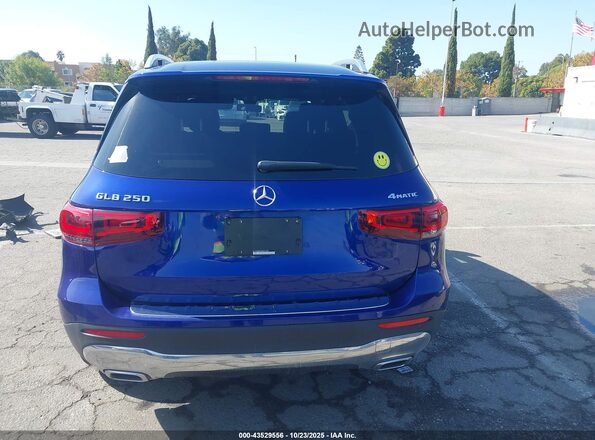 W1N4M4HBXNW232508 2022 MERCEDES-BENZ GLB-CLASS Blue 